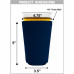 Neoprene Collapsible Pint Glass Coolie (Small Order)